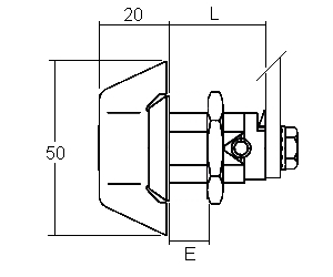 DIN 20300-56 GH30mm